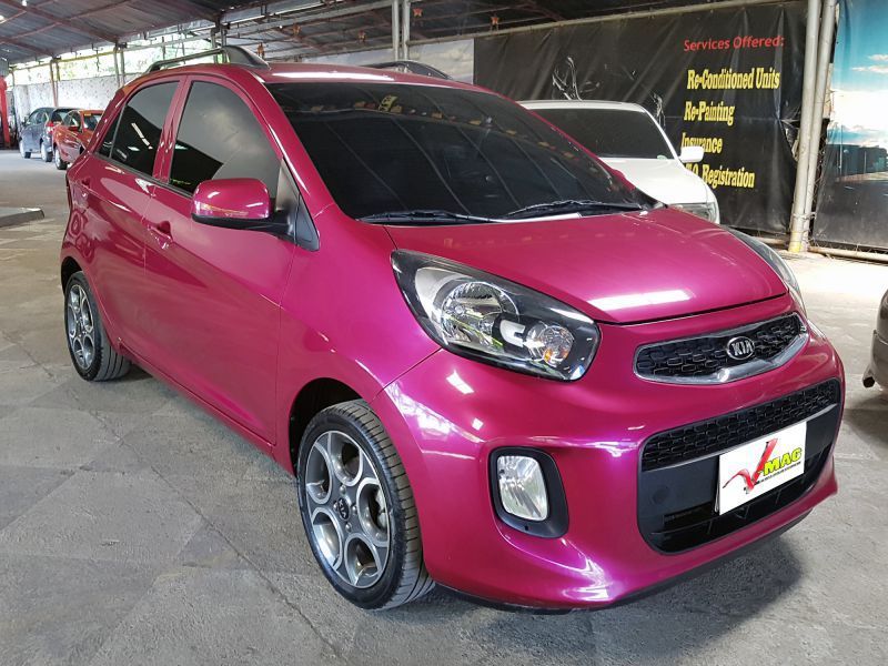 Kia Picanto сиреневая